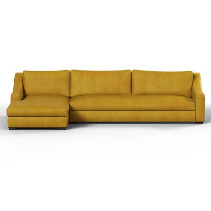 Louis Sectional Sofa — Low-Profile Modular Corner Layout