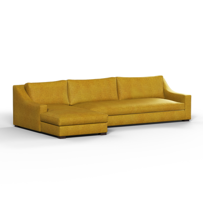 Louis Sectional Sofa — Low-Profile Modular Corner Layout