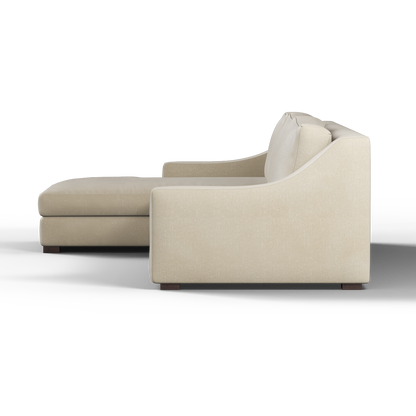 Louis Sectional Sofa — Low-Profile Modular Corner Layout
