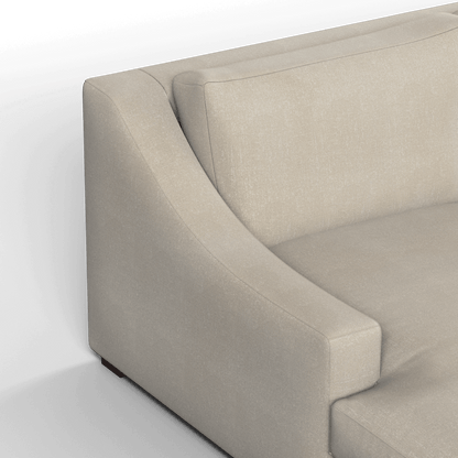 Louis Sectional Sofa — Low-Profile Modular Corner Layout