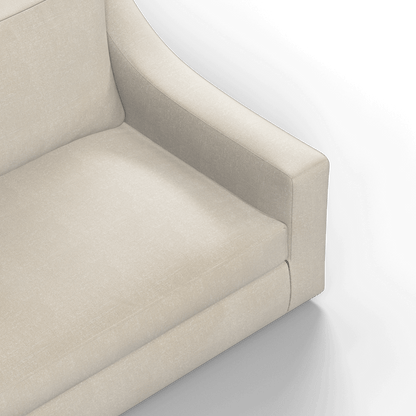 Louis Sectional Sofa — Low-Profile Modular Corner Layout