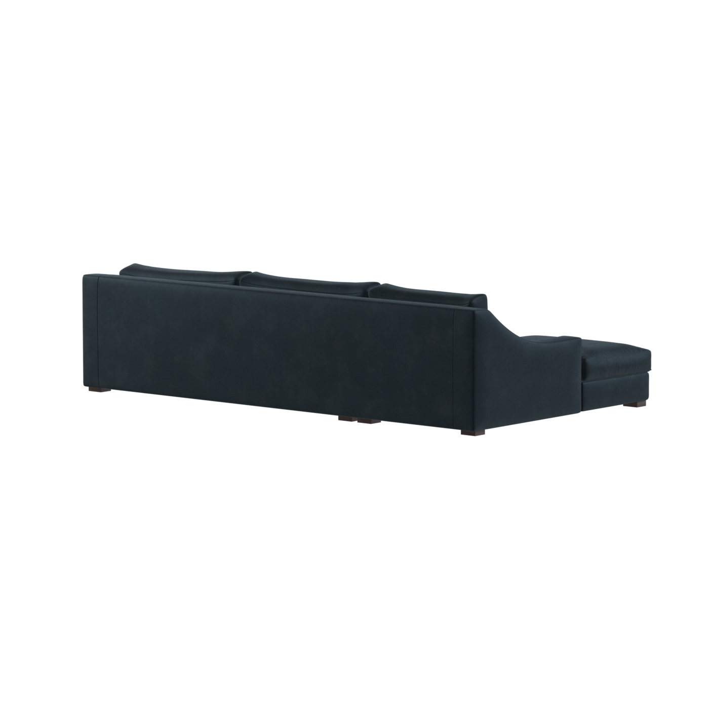 Louis Sectional Sofa — Low-Profile Modular Corner Layout
