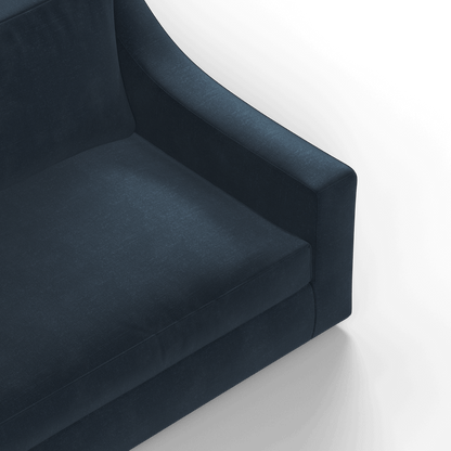 Louis Sectional Sofa — Low-Profile Modular Corner Layout