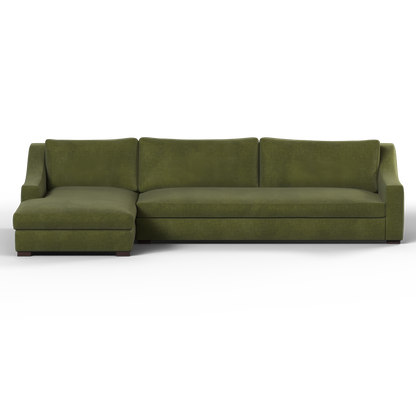 Louis Sectional Sofa — Low-Profile Modular Corner Layout