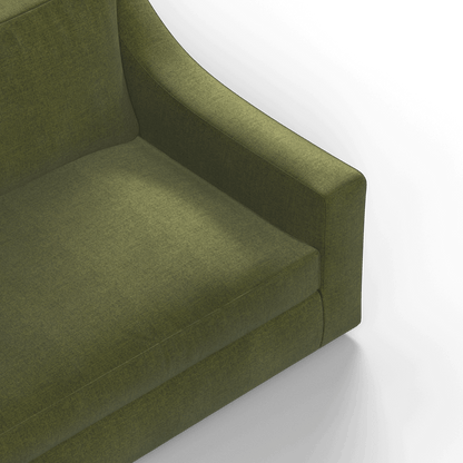 Louis Sectional Sofa — Low-Profile Modular Corner Layout