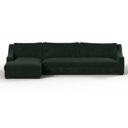 Louis Sectional Sofa — Low-Profile Modular Corner Layout