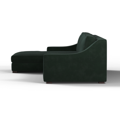Louis Sectional Sofa — Low-Profile Modular Corner Layout