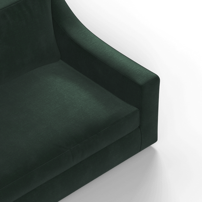 Louis Sectional Sofa — Low-Profile Modular Corner Layout
