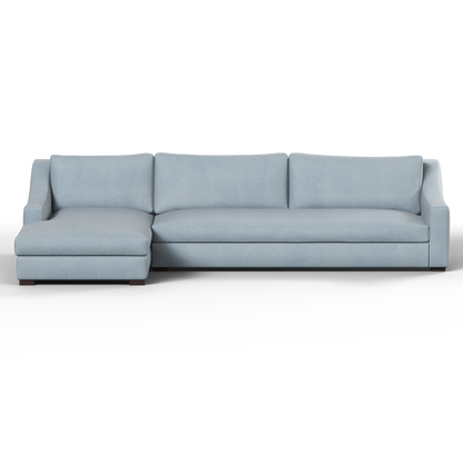 Louis Sectional Sofa — Low-Profile Modular Corner Layout