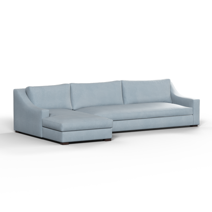 Louis Sectional Sofa — Low-Profile Modular Corner Layout