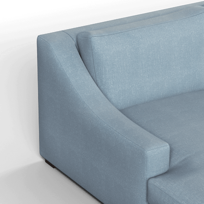 Louis Sectional Sofa — Low-Profile Modular Corner Layout