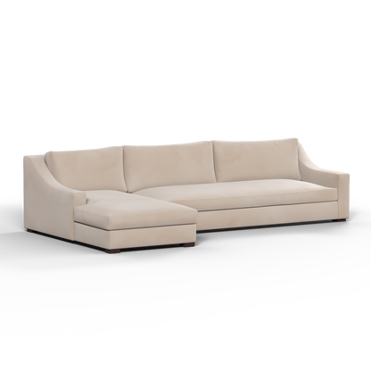 Louis Sectional Sofa — Low-Profile Modular Corner Layout
