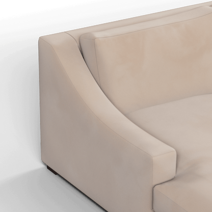 Louis Sectional Sofa — Low-Profile Modular Corner Layout