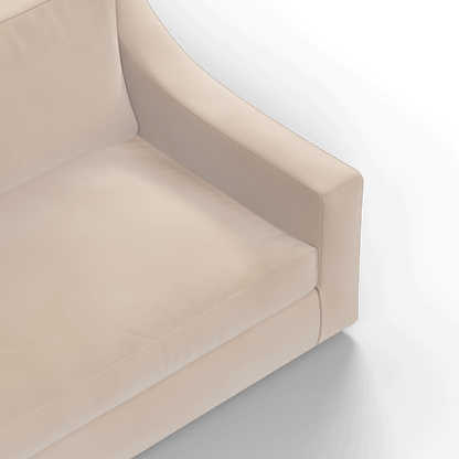 Louis Sectional Sofa — Low-Profile Modular Corner Layout