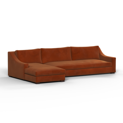 Louis Sectional Sofa — Low-Profile Modular Corner Layout