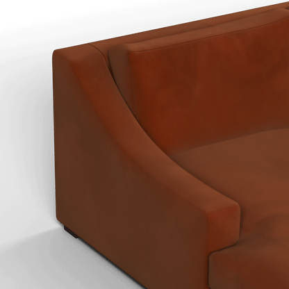 Louis Sectional Sofa — Low-Profile Modular Corner Layout