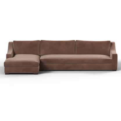 Louis Sectional Sofa — Low-Profile Modular Corner Layout