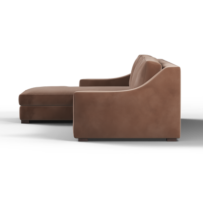 Louis Sectional Sofa — Low-Profile Modular Corner Layout
