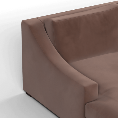Louis Sectional Sofa — Low-Profile Modular Corner Layout