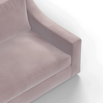 Louis Sectional Sofa — Low-Profile Modular Corner Layout