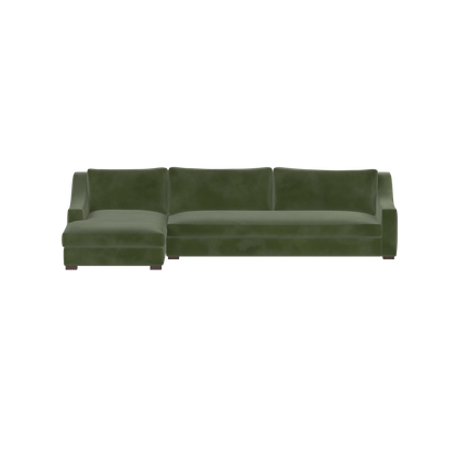 Louis Sectional Sofa — Low-Profile Modular Corner Layout