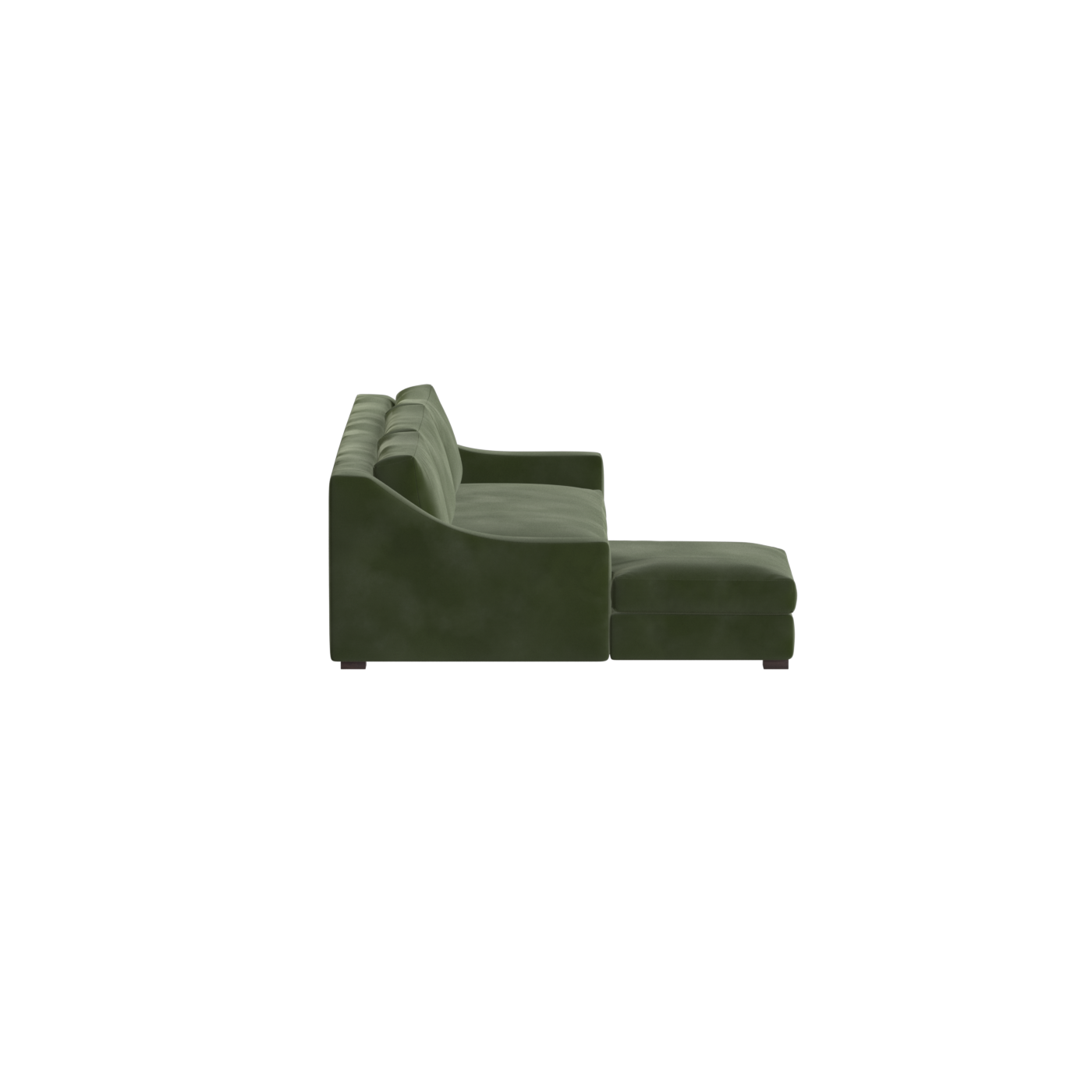 Louis Sectional Sofa — Low-Profile Modular Corner Layout