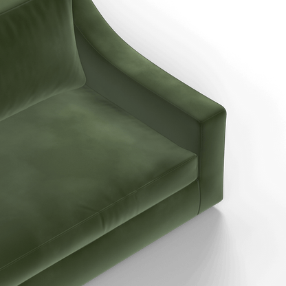 Louis Sectional Sofa — Low-Profile Modular Corner Layout