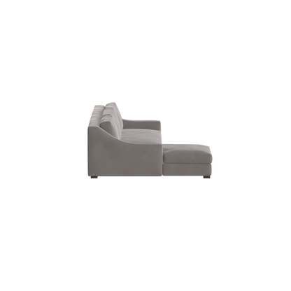 Louis Sectional Sofa — Low-Profile Modular Corner Layout