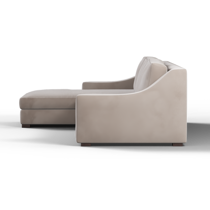 Louis Sectional Sofa — Low-Profile Modular Corner Layout