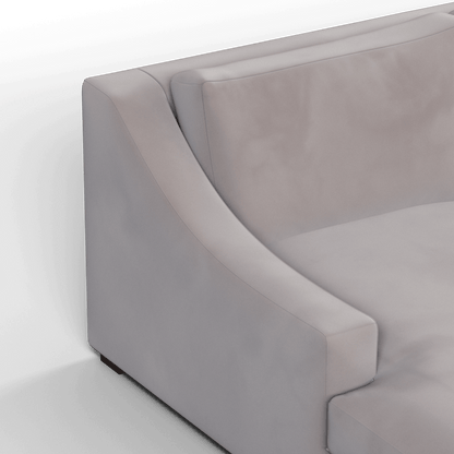 Louis Sectional Sofa — Low-Profile Modular Corner Layout