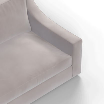 Louis Sectional Sofa — Low-Profile Modular Corner Layout
