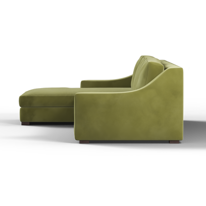Louis Sectional Sofa — Low-Profile Modular Corner Layout