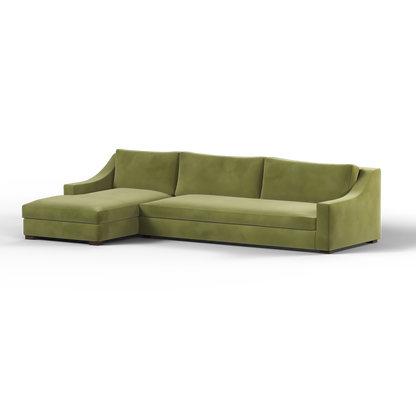 Louis Sectional Sofa — Low-Profile Modular Corner Layout