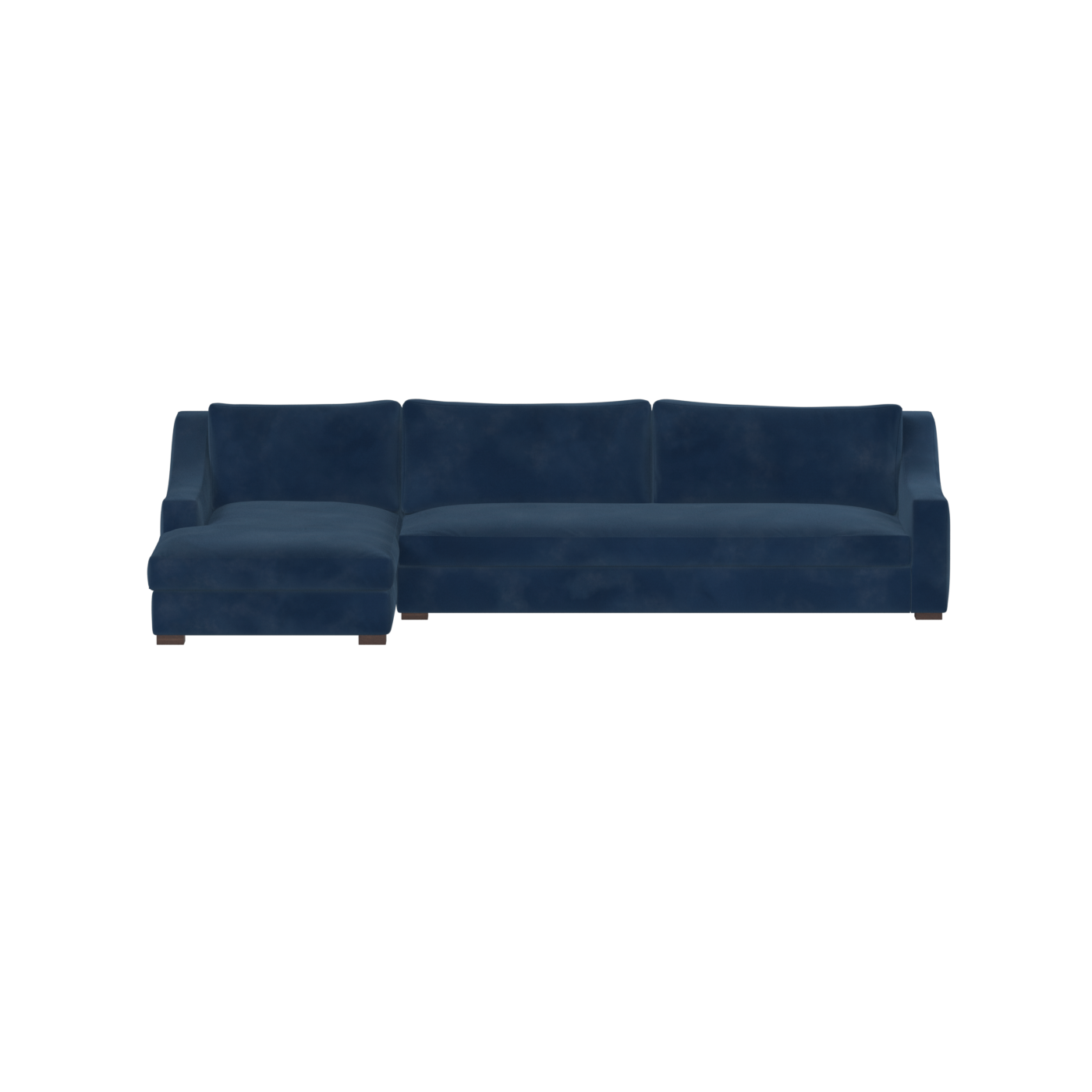 Louis Sectional Sofa — Low-Profile Modular Corner Layout
