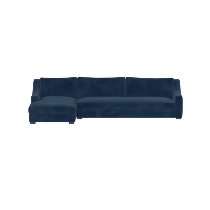 Louis Sectional Sofa — Low-Profile Modular Corner Layout