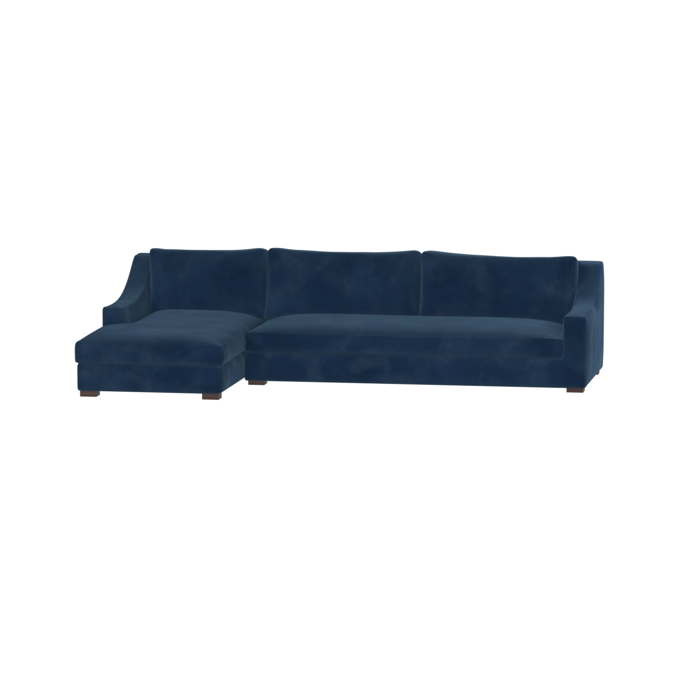 Louis Sectional Sofa — Low-Profile Modular Corner Layout