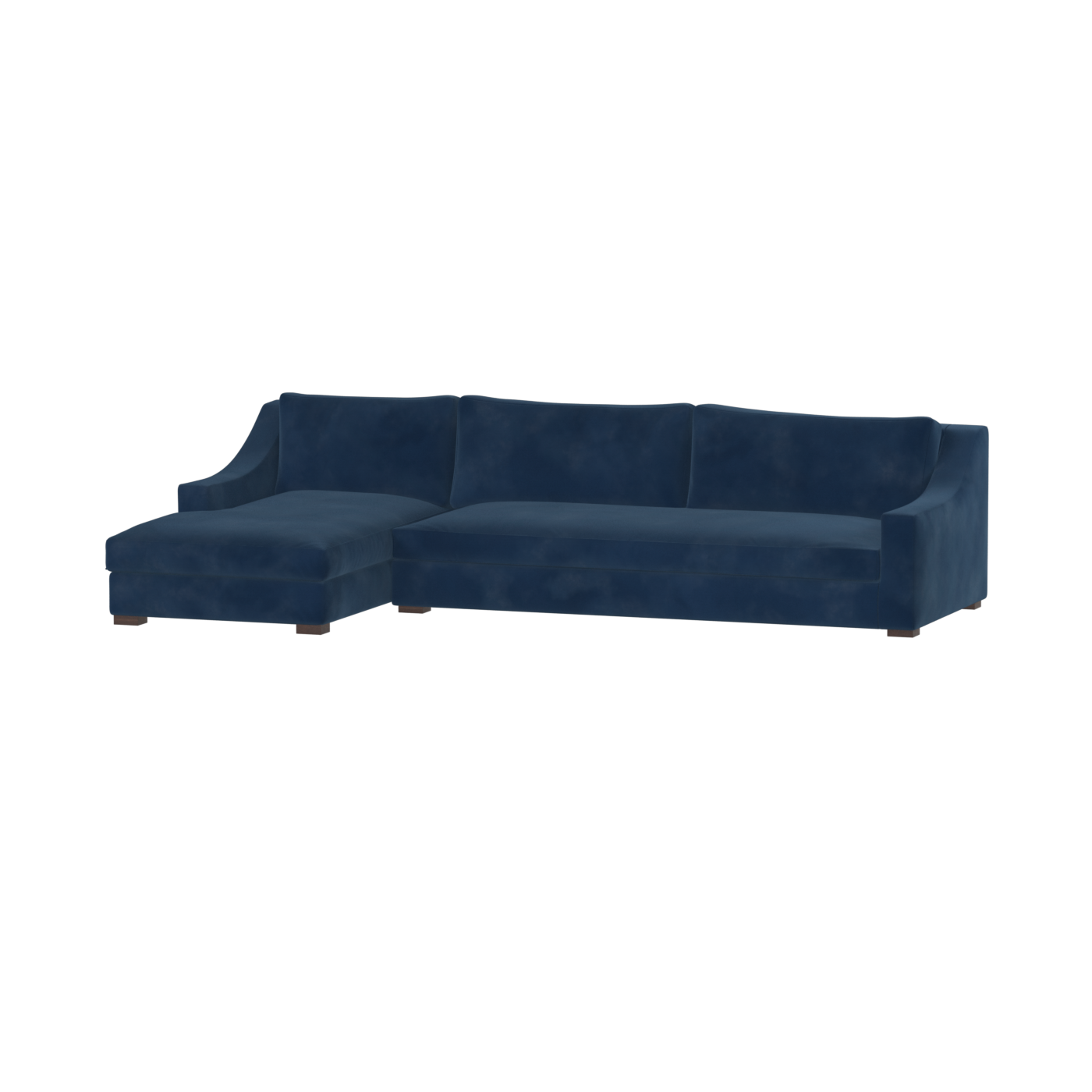 Louis Sectional Sofa — Low-Profile Modular Corner Layout