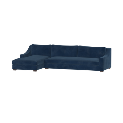 Louis Sectional Sofa — Low-Profile Modular Corner Layout