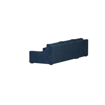 Louis Sectional Sofa — Low-Profile Modular Corner Layout