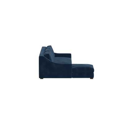 Louis Sectional Sofa — Low-Profile Modular Corner Layout