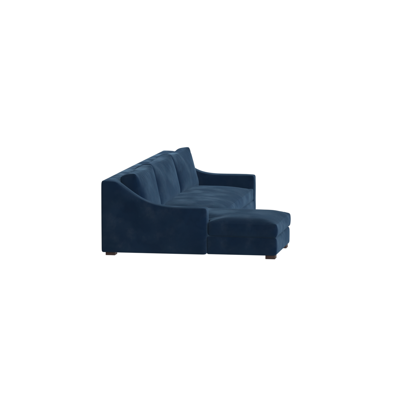 Louis Sectional Sofa — Low-Profile Modular Corner Layout