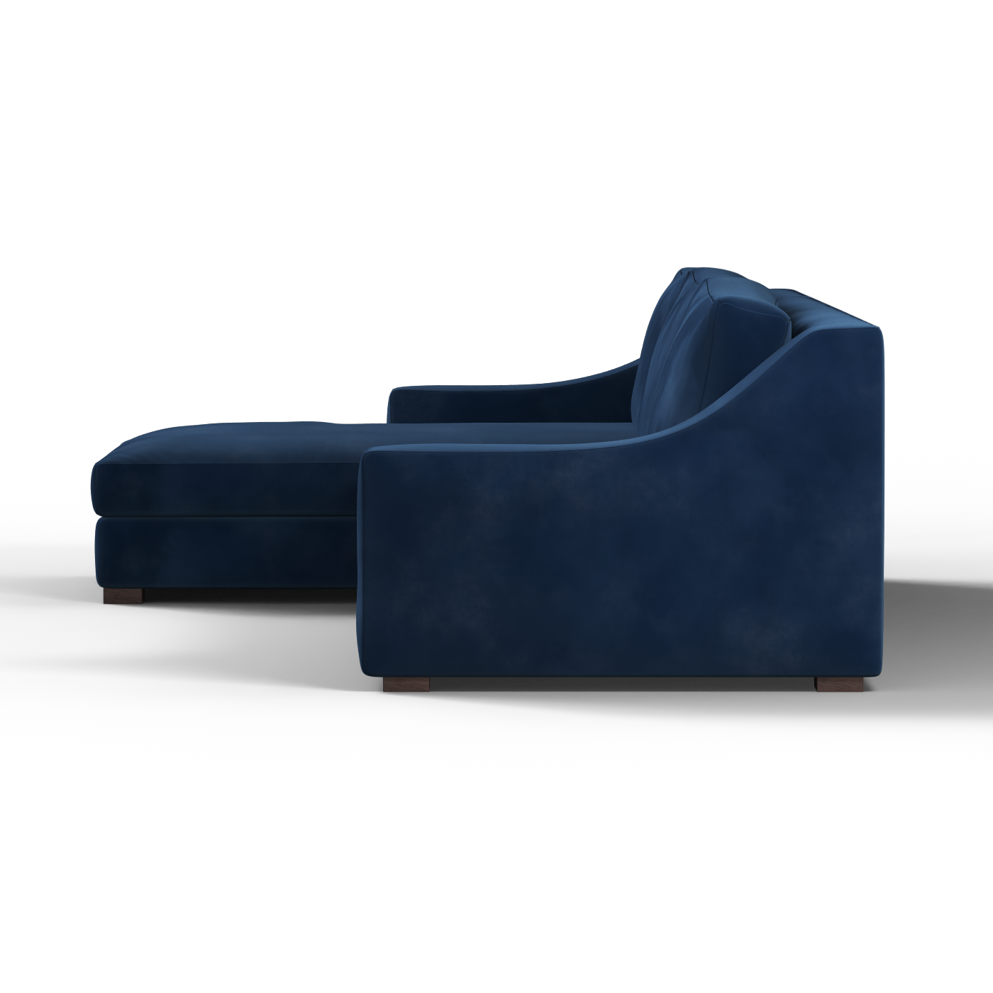 Louis Sectional Sofa — Low-Profile Modular Corner Layout