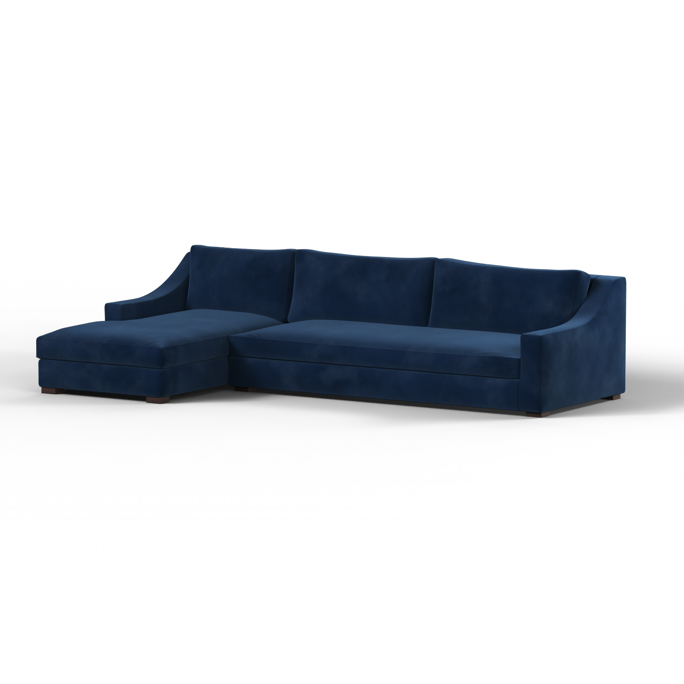Louis Sectional Sofa — Low-Profile Modular Corner Layout