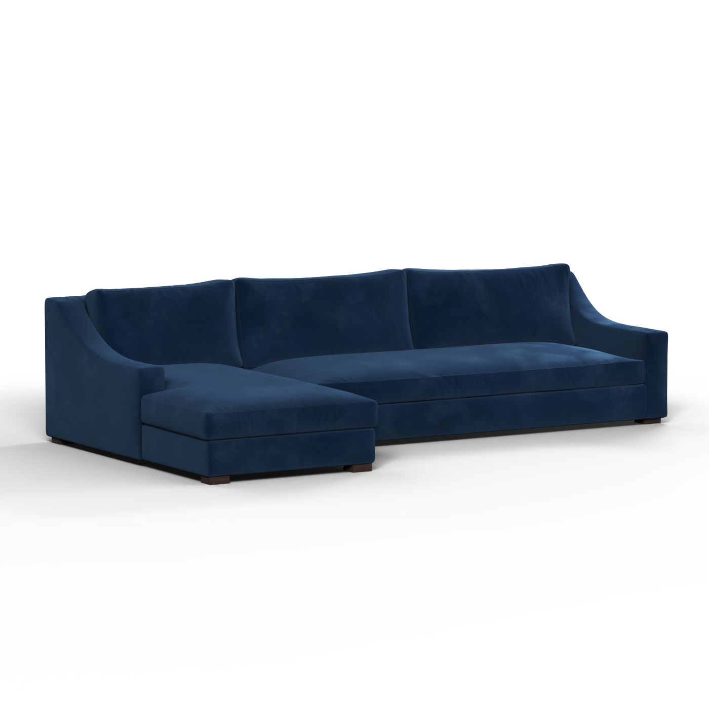 Louis Sectional Sofa — Low-Profile Modular Corner Layout