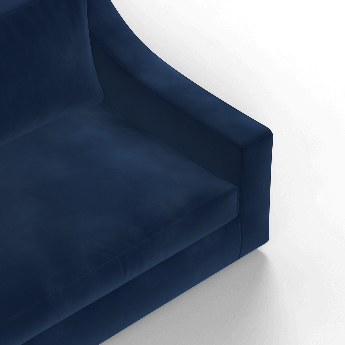 Louis Sectional Sofa — Low-Profile Modular Corner Layout