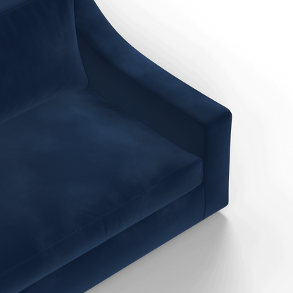 Louis Sectional Sofa — Low-Profile Modular Corner Layout