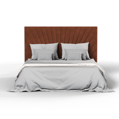 Lucia Bed With High Refined Headboard
