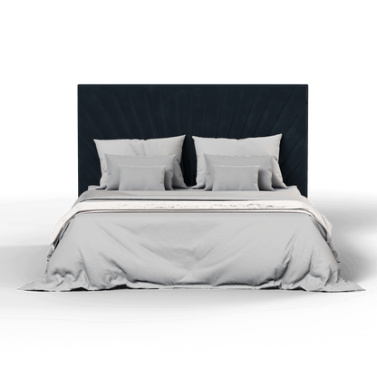 Lucia Bed With High Refined Headboard