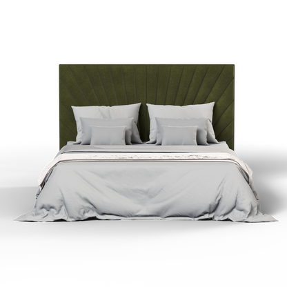 Lucia Bed With High Refined Headboard