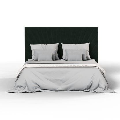 Lucia Bed With High Refined Headboard